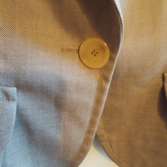 Akris Punto 100% Wolle-laine-wool Beige Blazer - Picture 7 of 14